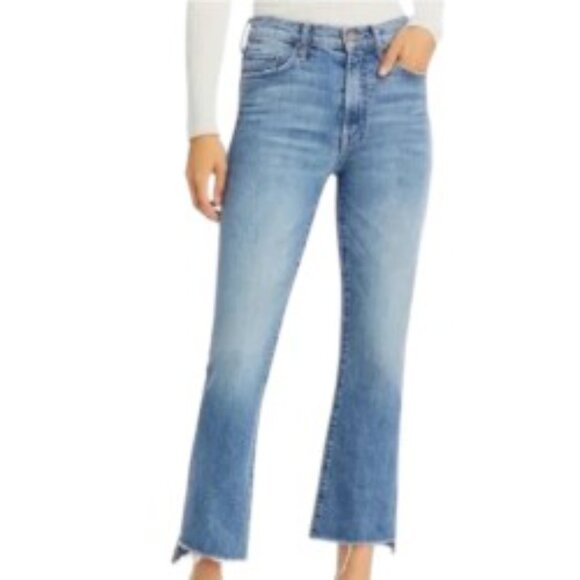 MOTHER The Insider Crop Step Fray Jeans 30 - Picture 1 of 7